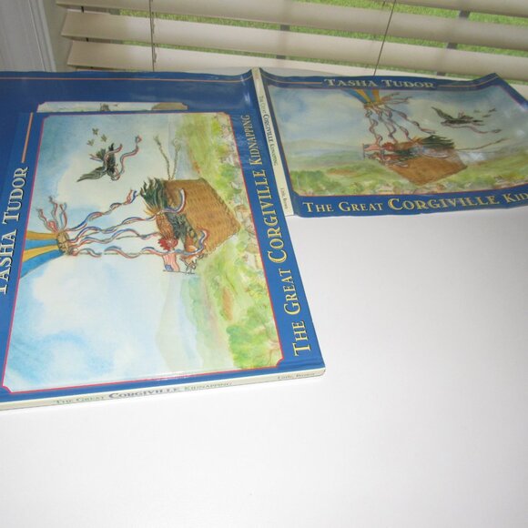 Tasha Tudor – The Great Corgiville Kidnapping (1997, First Edition, Hardcover - Picture 6 of 7